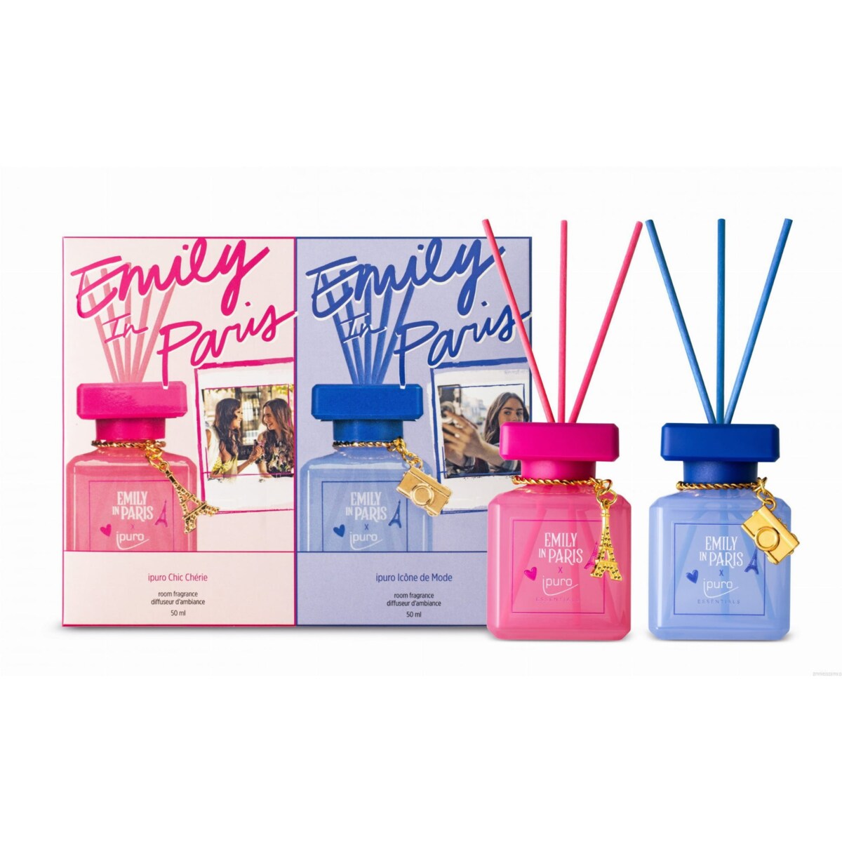 Zestaw prezentowy EMILY IN PARIS, ipuro 2 x 50 ml