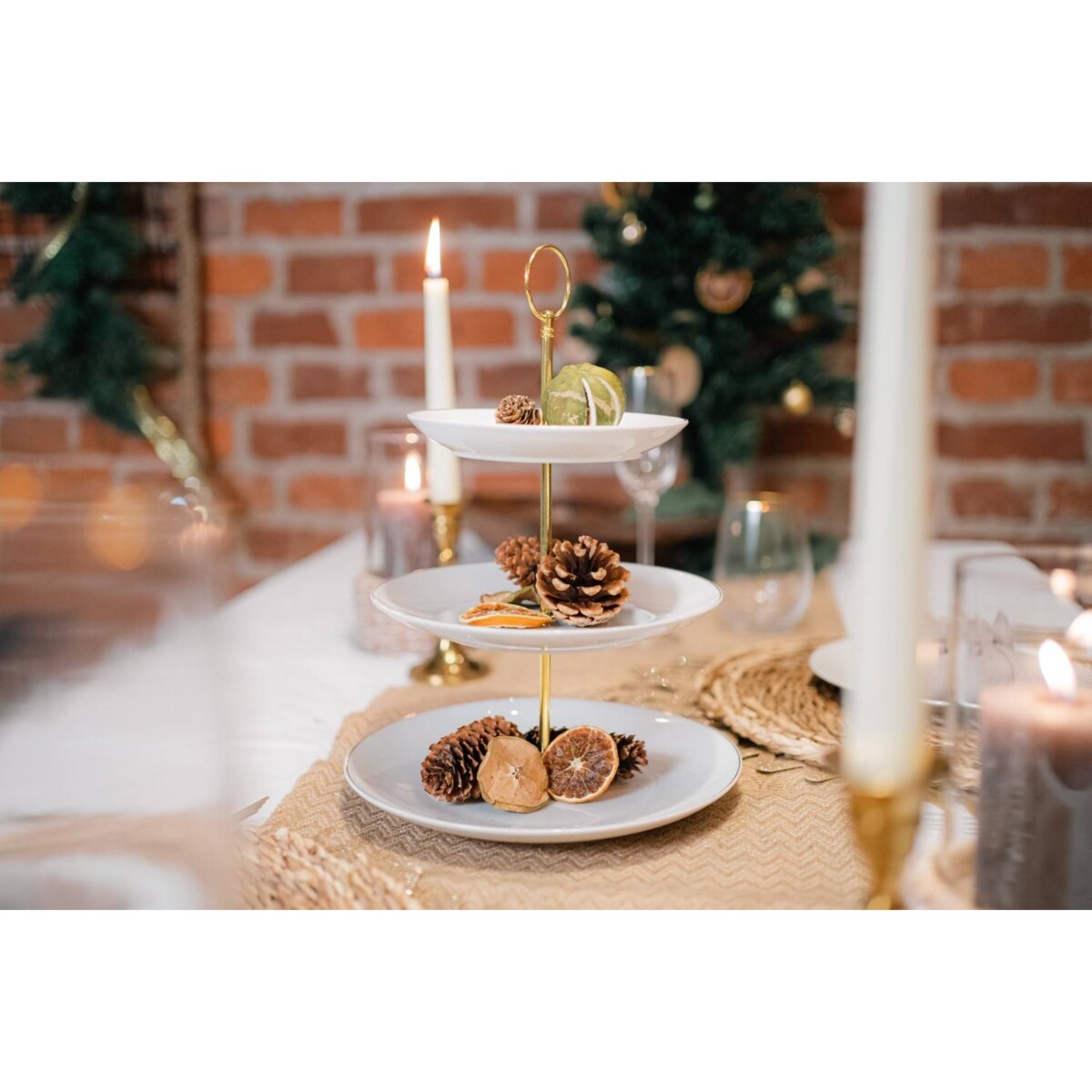 Bieżnik na stół jutowy MODALIE, 35 x 140 cm