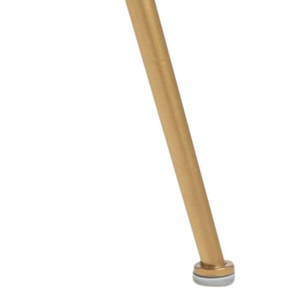 Krzesło Louise Black /Gold tapicerowane