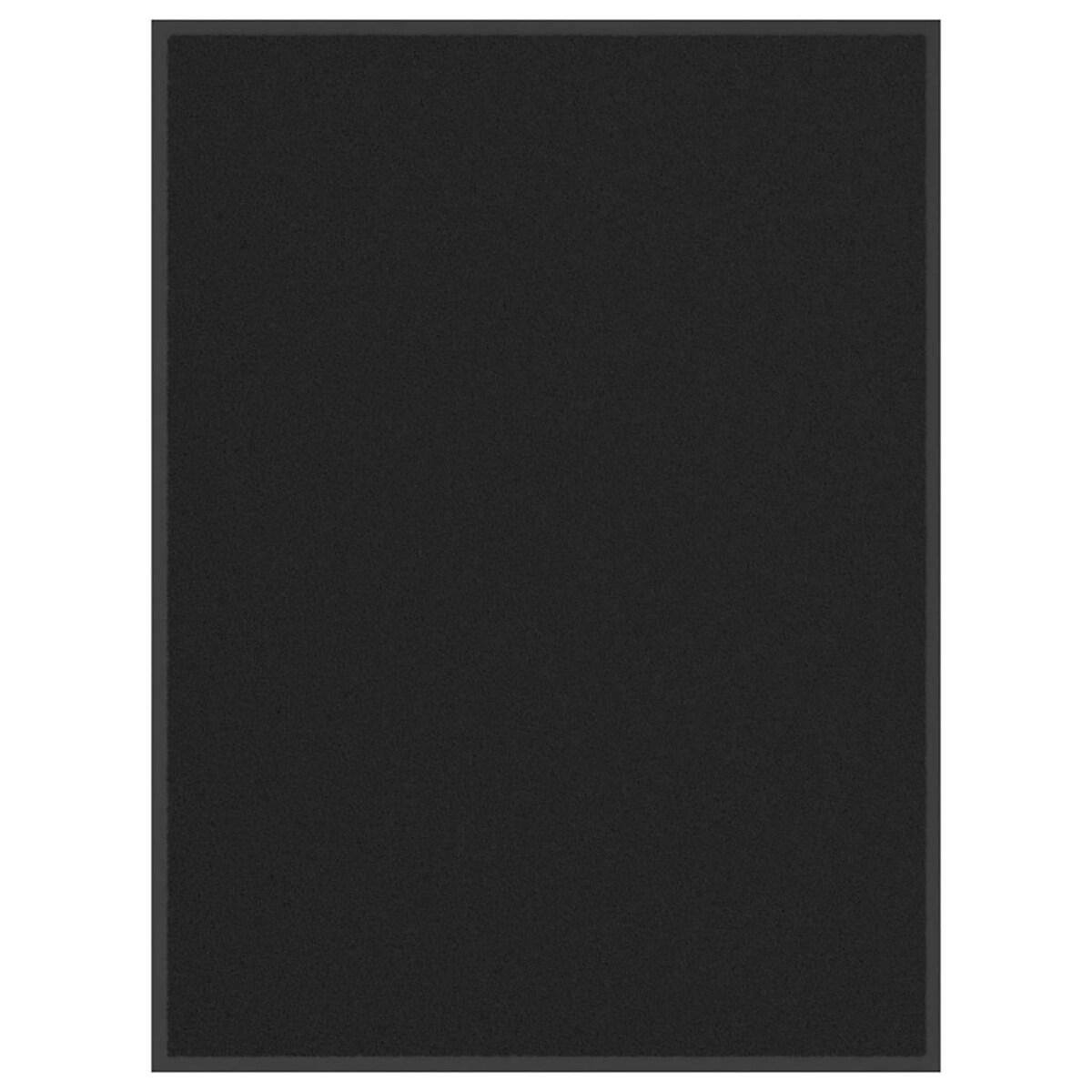 vidaXL Wycieraczka Czarna 90x120 cm