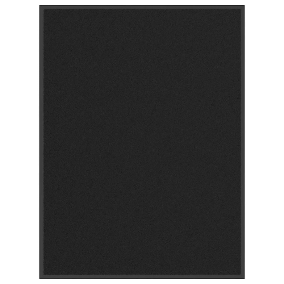 vidaXL Wycieraczka Czarna 90x120 cm