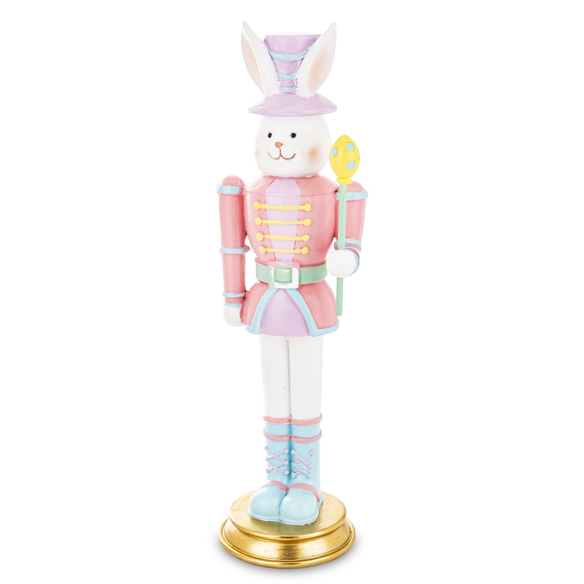 Figurka - Królik w różowym mundurze 28x7,5x8 cm SUNDALO