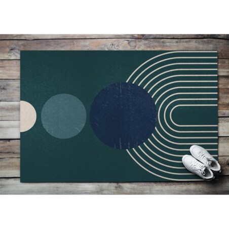 Wycieraczka XXL do wnętrz Geometryczny Wzór 150x100 cm