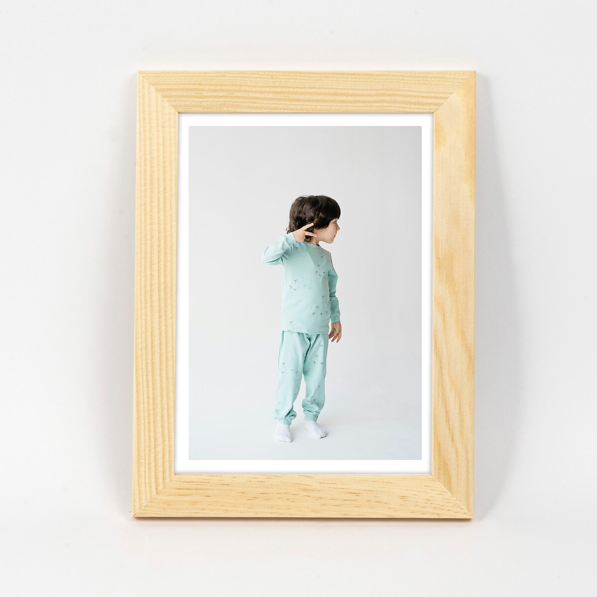 Ramka na zdjęcia 13x18 cm ramka z drewna surowego pion poziom ramka prostokątna RAW DIY