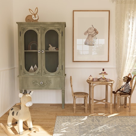 Plakat dla dzieci Królik skrzypek 20x30