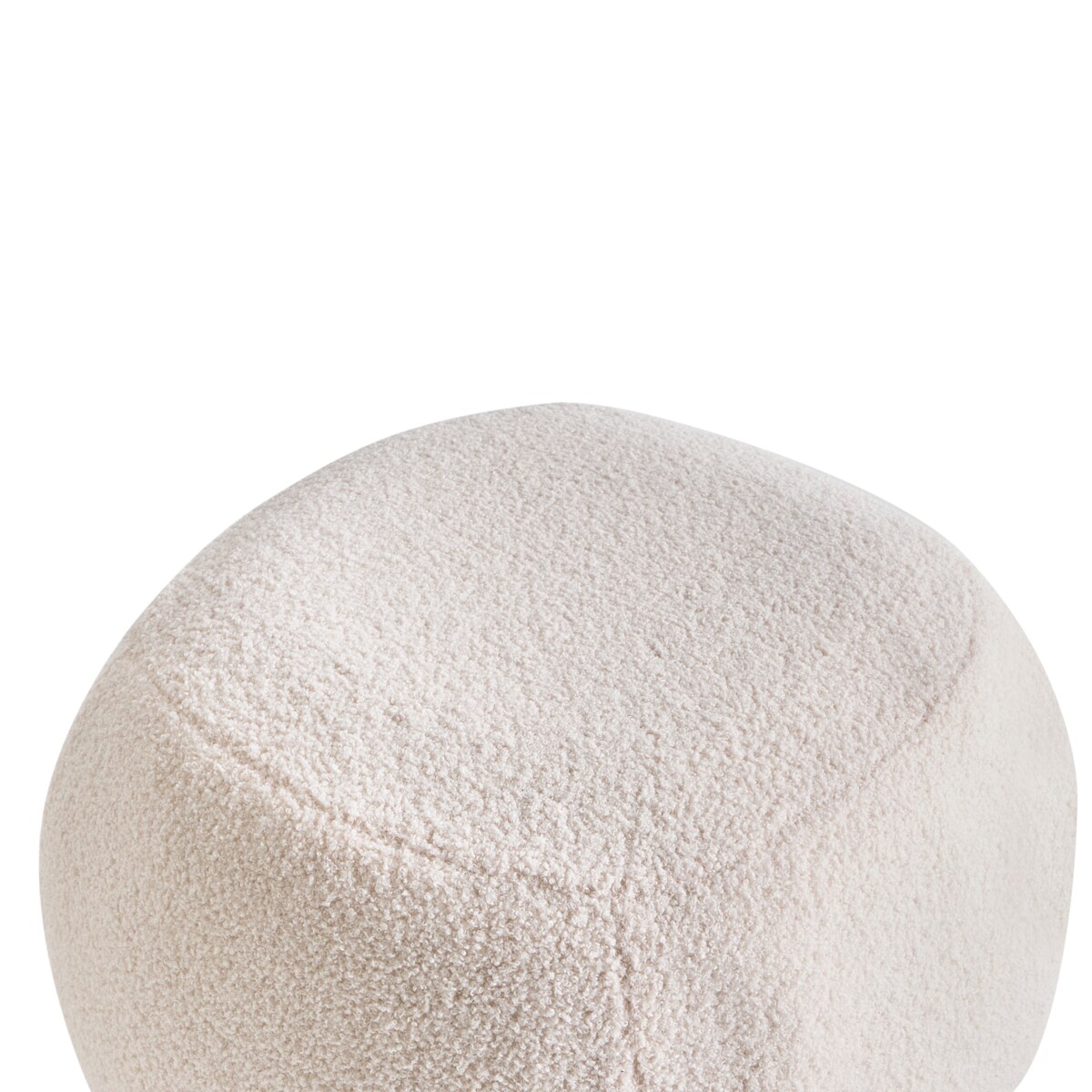 Puf BARRON Boucle Złamana biel