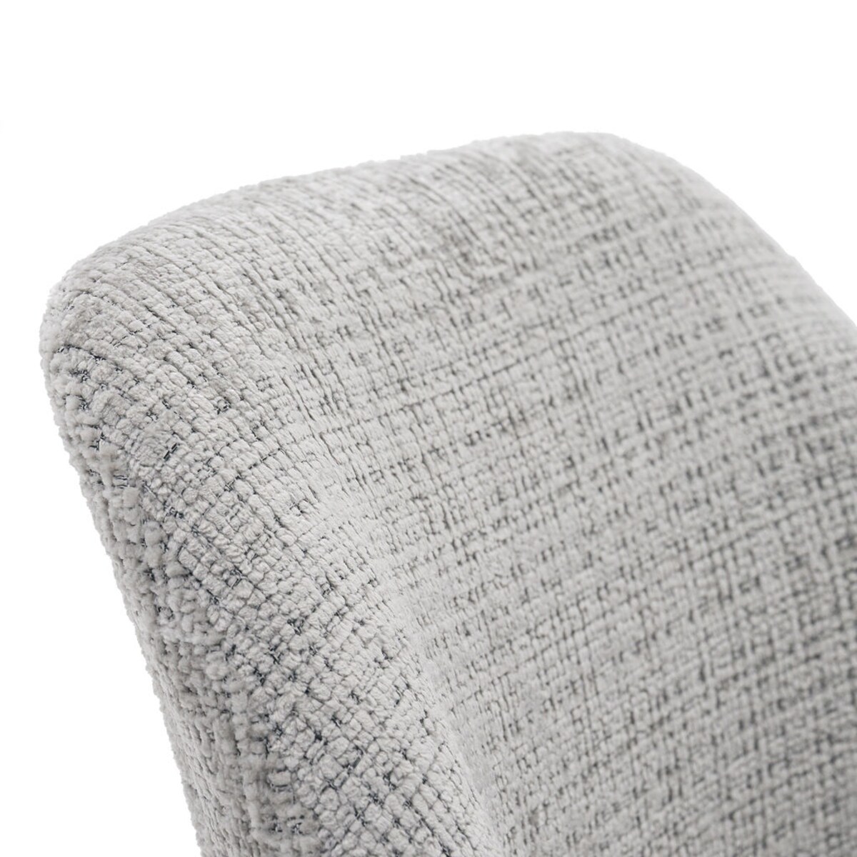 Krzesło tapicerowane MILO jasny szary do salonu jadalni kuchni