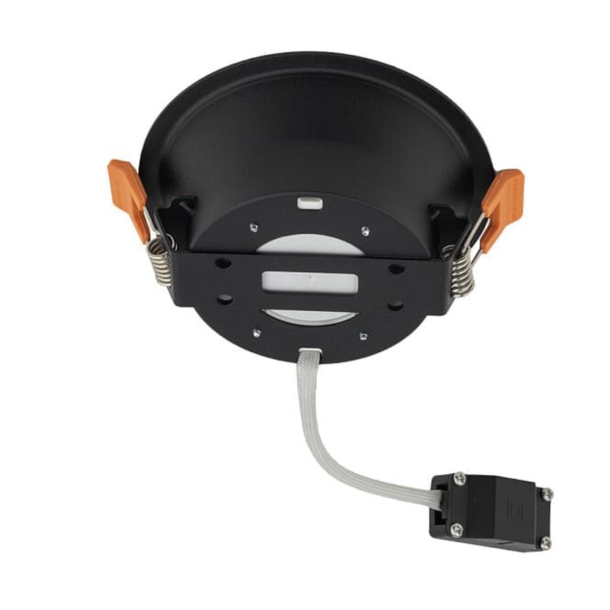 Okrągła lampa podtynkowa oczko Uno 10843 Nowodvorski kuchenna czarna