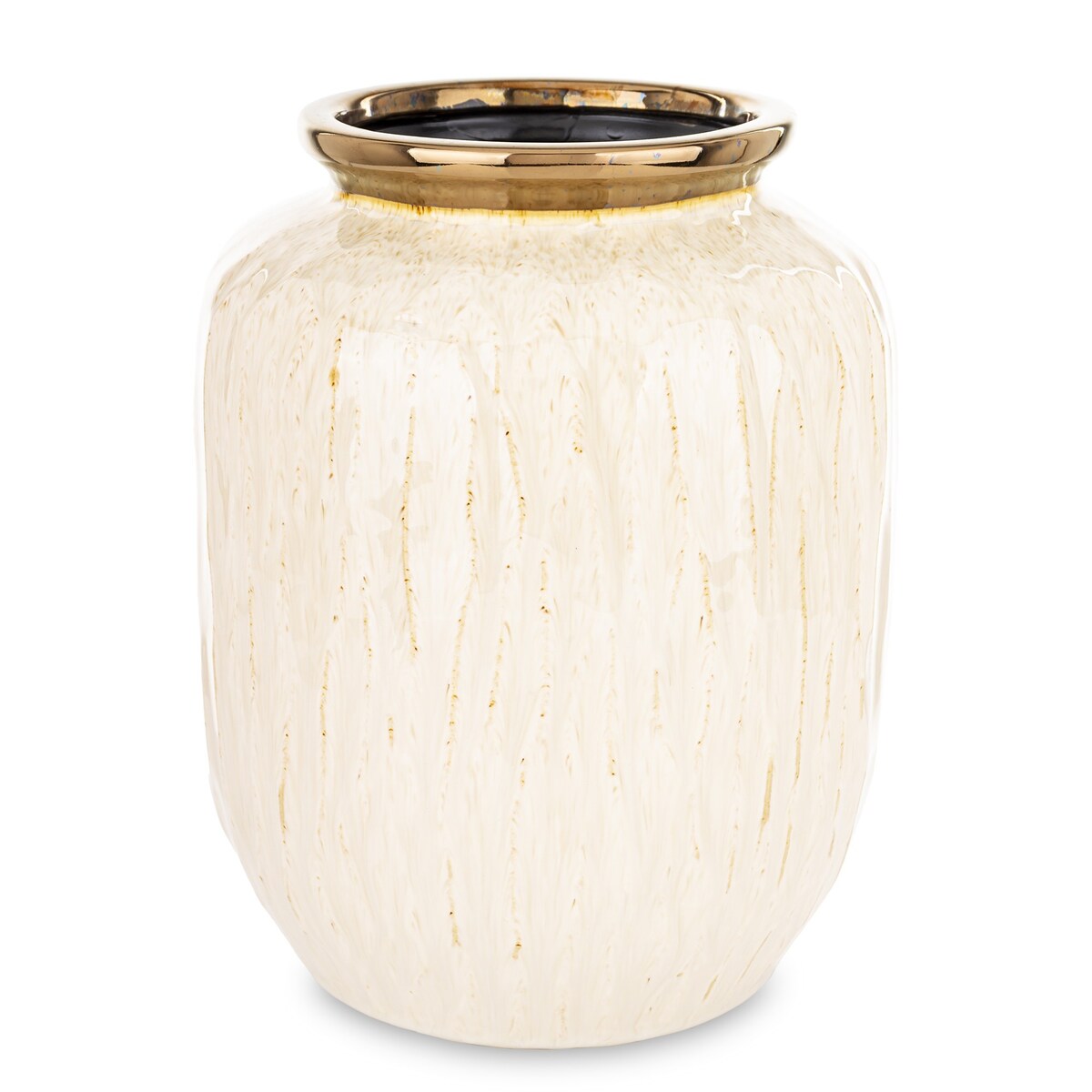 Wazon ceramiczny 27x20x20 cm MEEKE-2 mały biały
