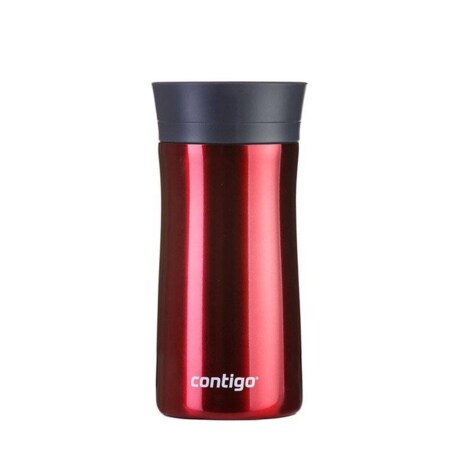 Kubek termiczny Contigo Pinnacle 300 ml z nadrukiem - malinowy, unicorn rainbow