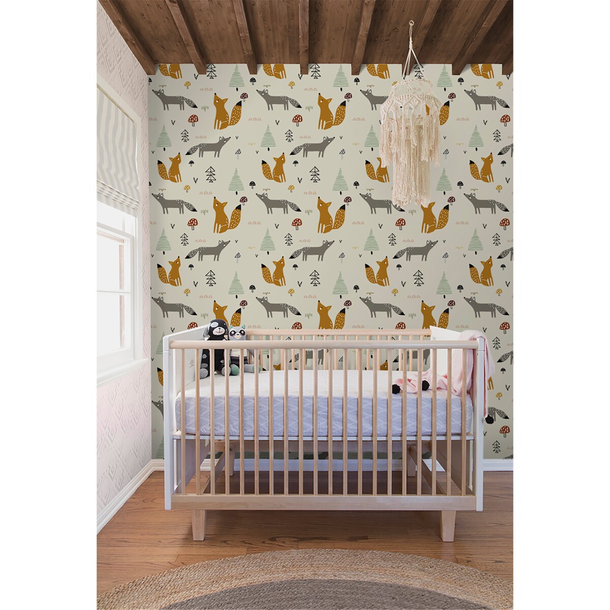 Tapeta Zabawne liski, 416x254cm