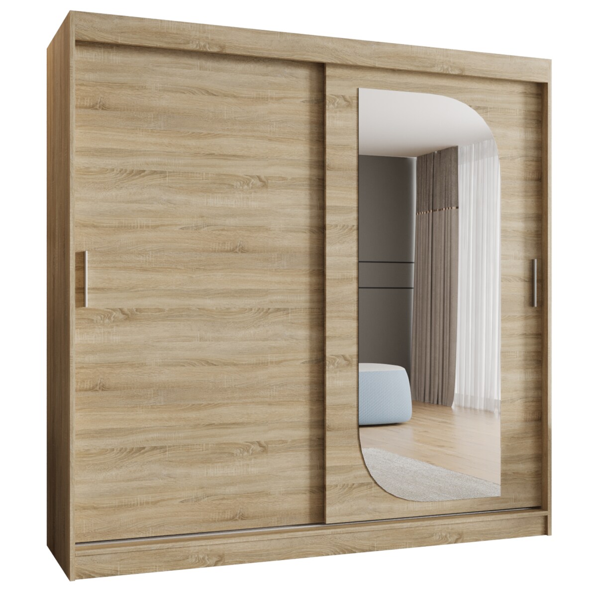 Szafa przesuwna LUCY 200 sonoma