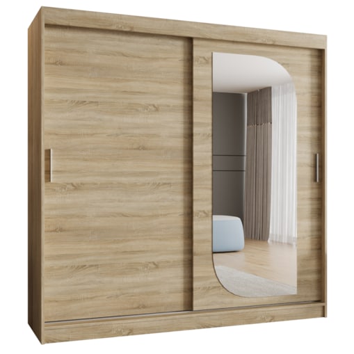 Szafa przesuwna LUCY 200 sonoma