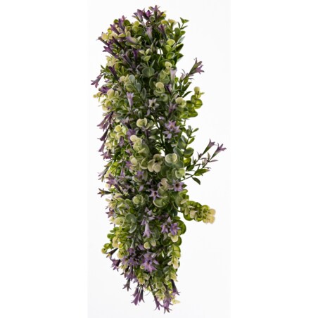 Wianek wiosenny Ø 45 cm PRIMAVERA żółto-zielony-fiolet