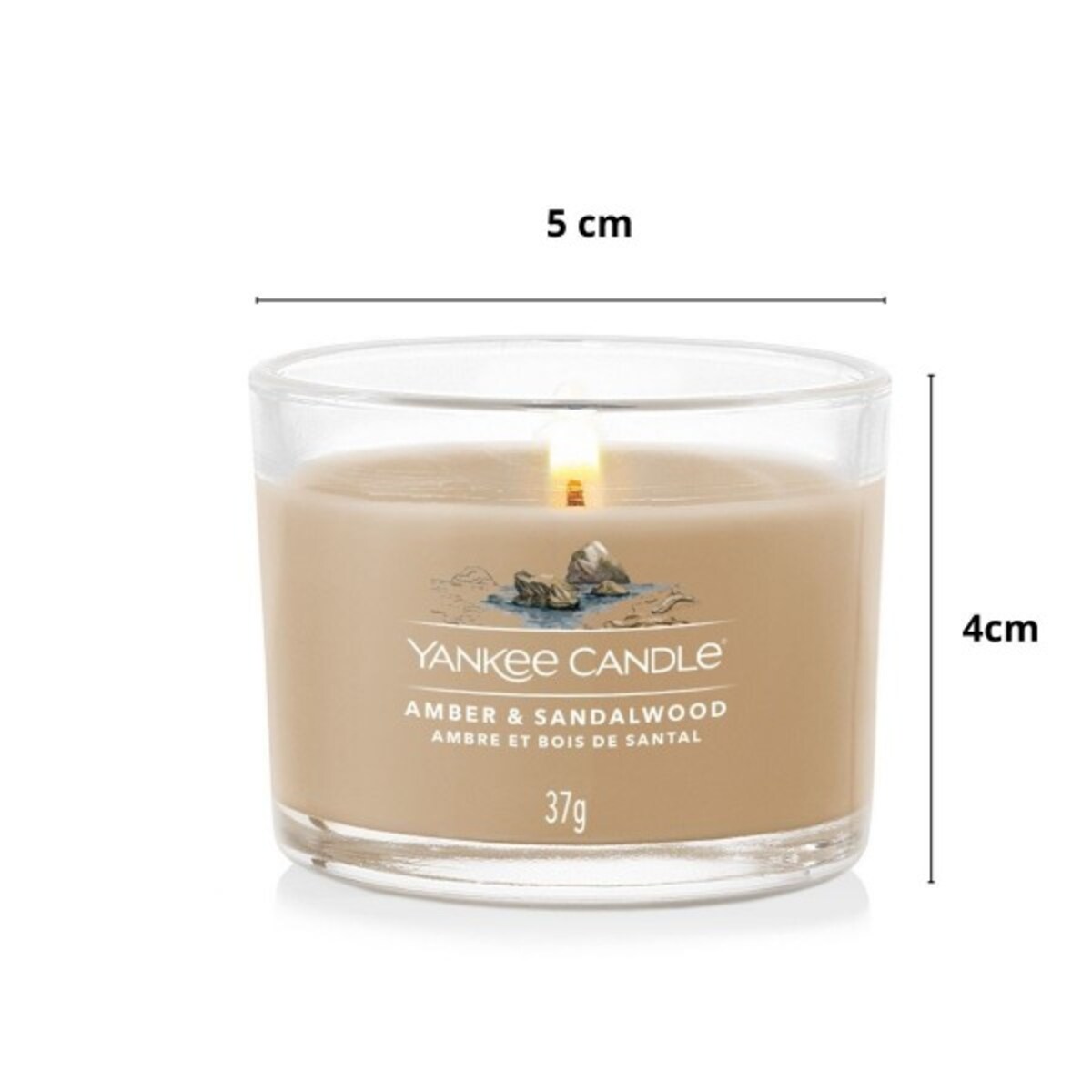 Yankee Candle świeca mini AMBER & SANDALWOOD