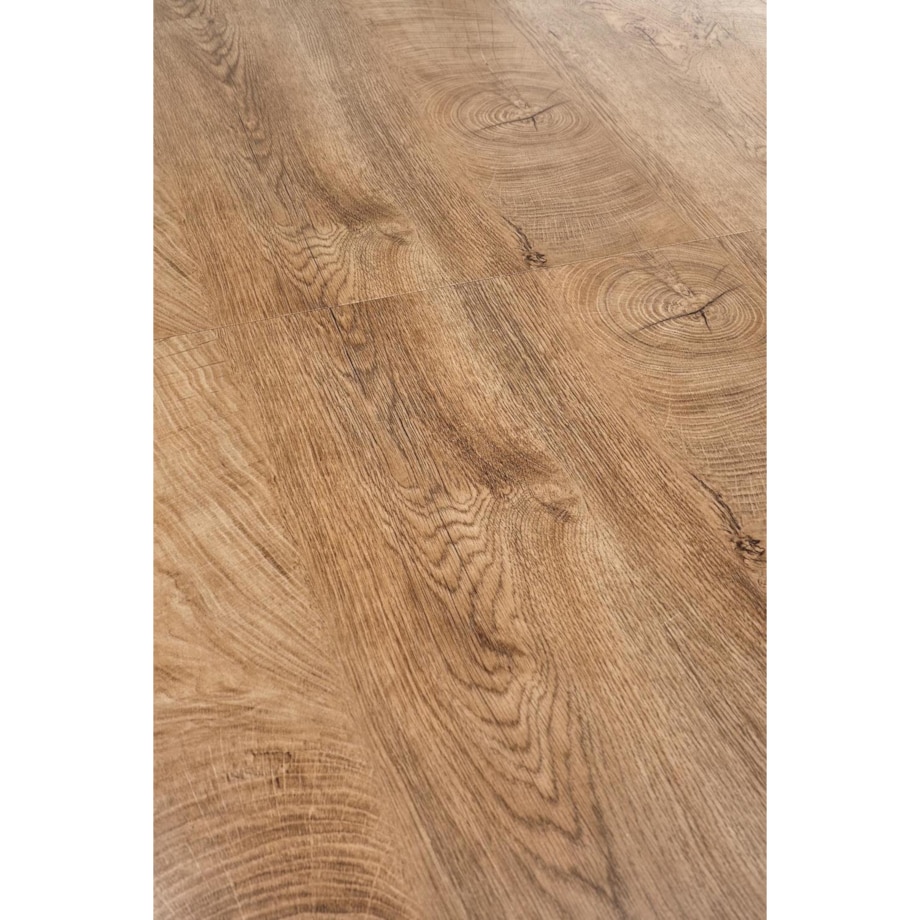 STÓŁ ROZKŁADANY Sonik 150-210 cm OKLEINA DĘBOWA czarne nogi