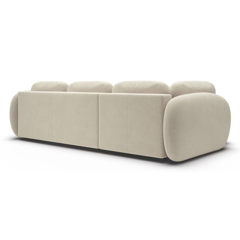 Nowoczesny Narożnik rozkładany OLIVIO II, lewy, beżowy