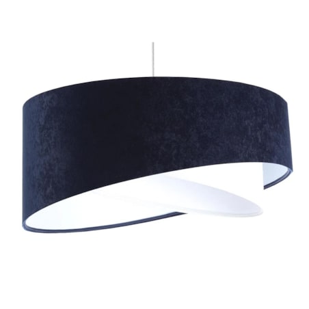 Lampa wisząca THUNDERCLOUD WHITE granatowa/biała