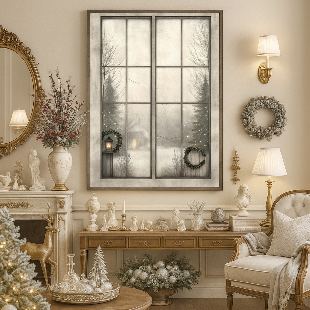 Plakat Okno 70cm x 100cm