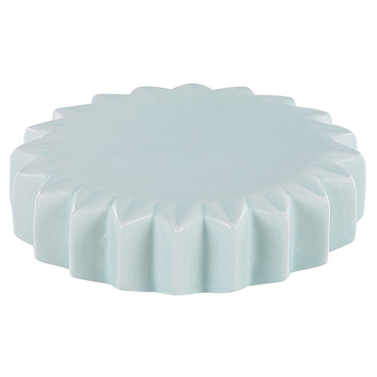 5-częściowy zestaw akcesoriów łazienkowych ceramiczny niebieski GORBEA