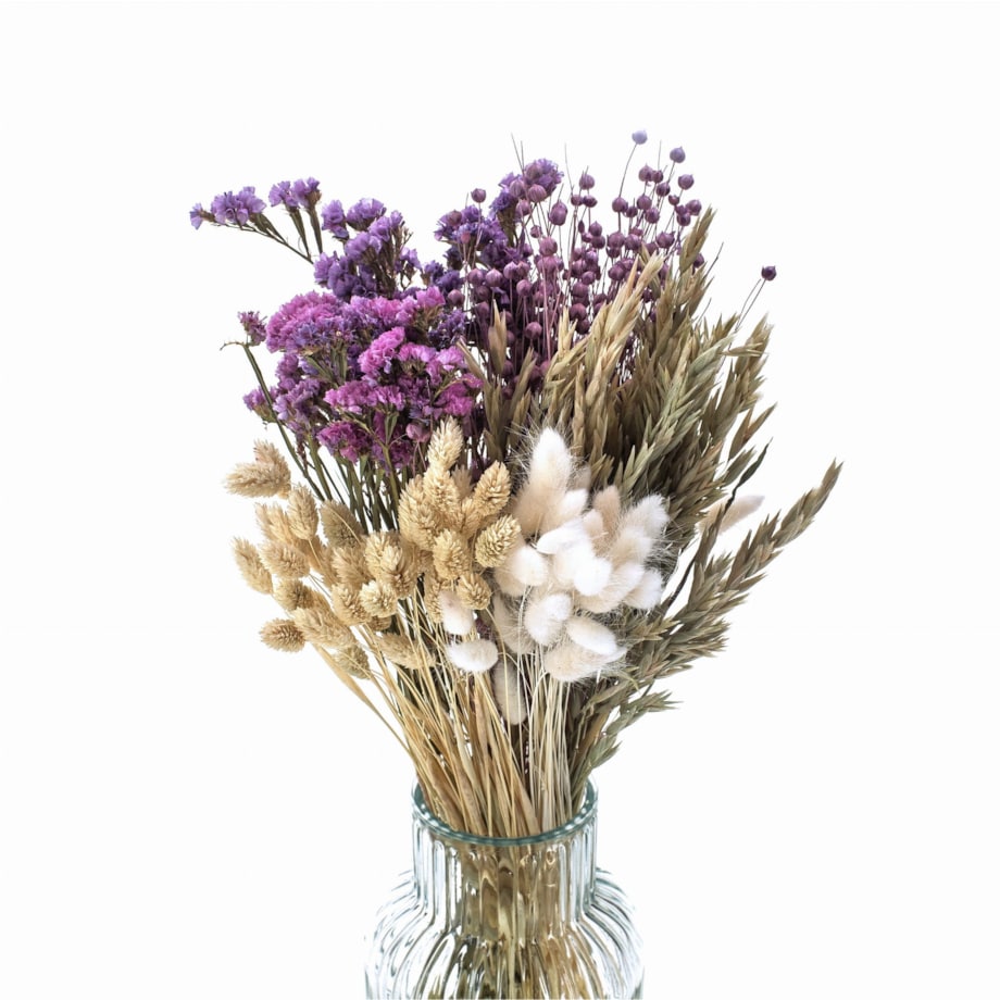 Zestaw suszonych kwiatów Lilac