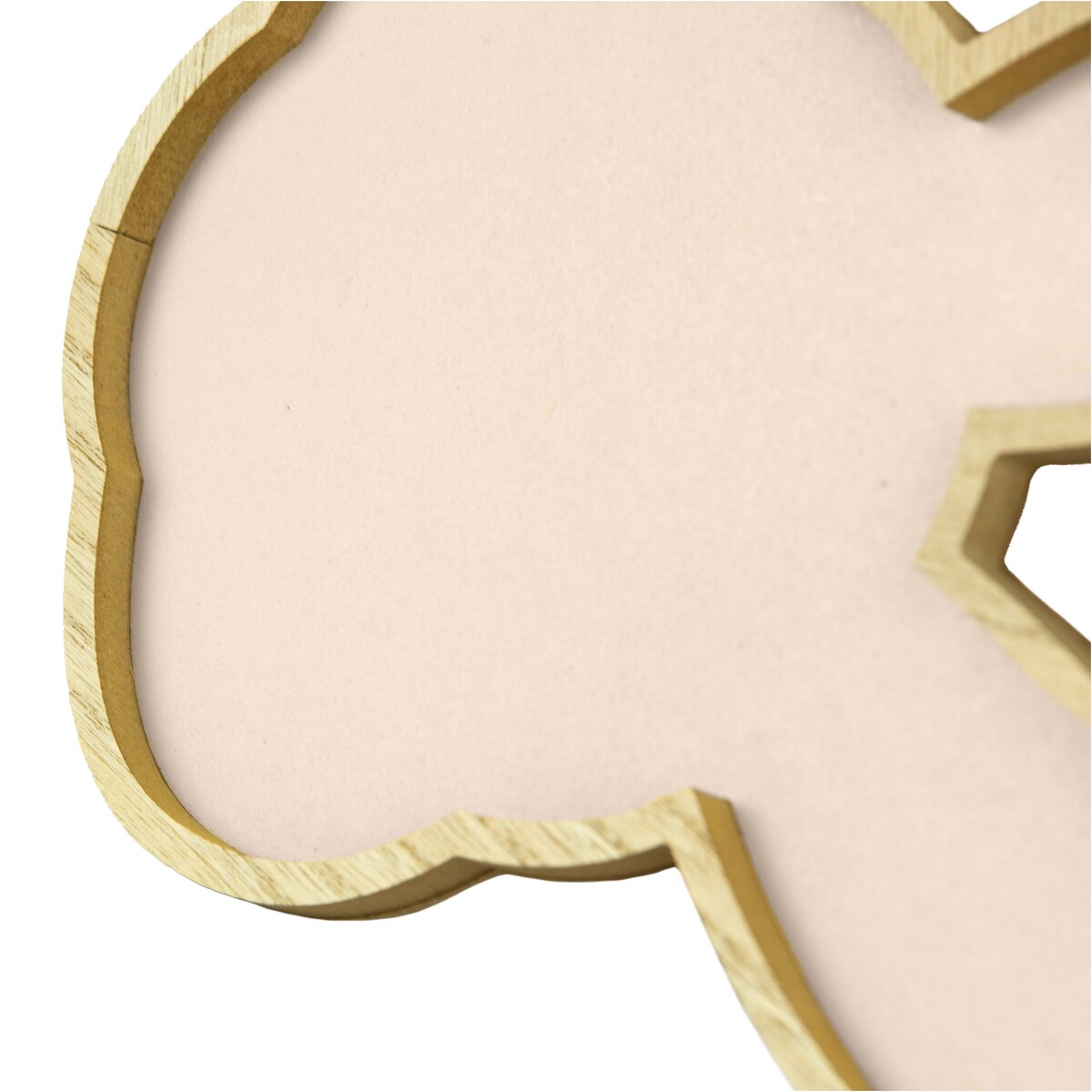 Podstawka Wielkanocna Tacka Zając Królik Dekoracja Różowy 30,5X21,5 Cm