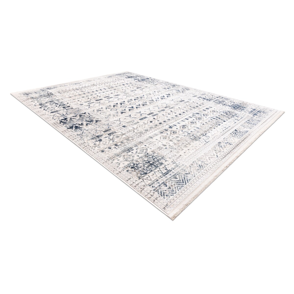 Dywan DISTIN 0833A granatowy / niebieski / 200x290 cm