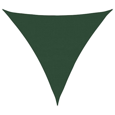 vidaXL Żagiel przeciwsłoneczny, 160 g/m², ciemnozielony, 5x5x5 m, HDPE
