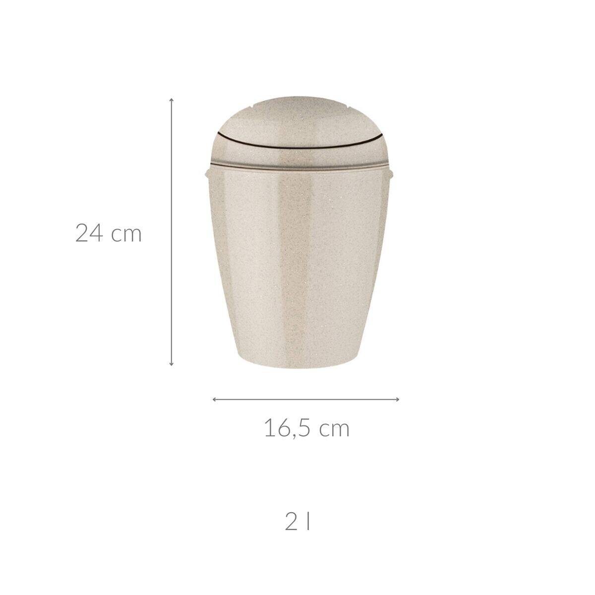 Kosz na śmieci DEL XS, 2 l., KOZIOL