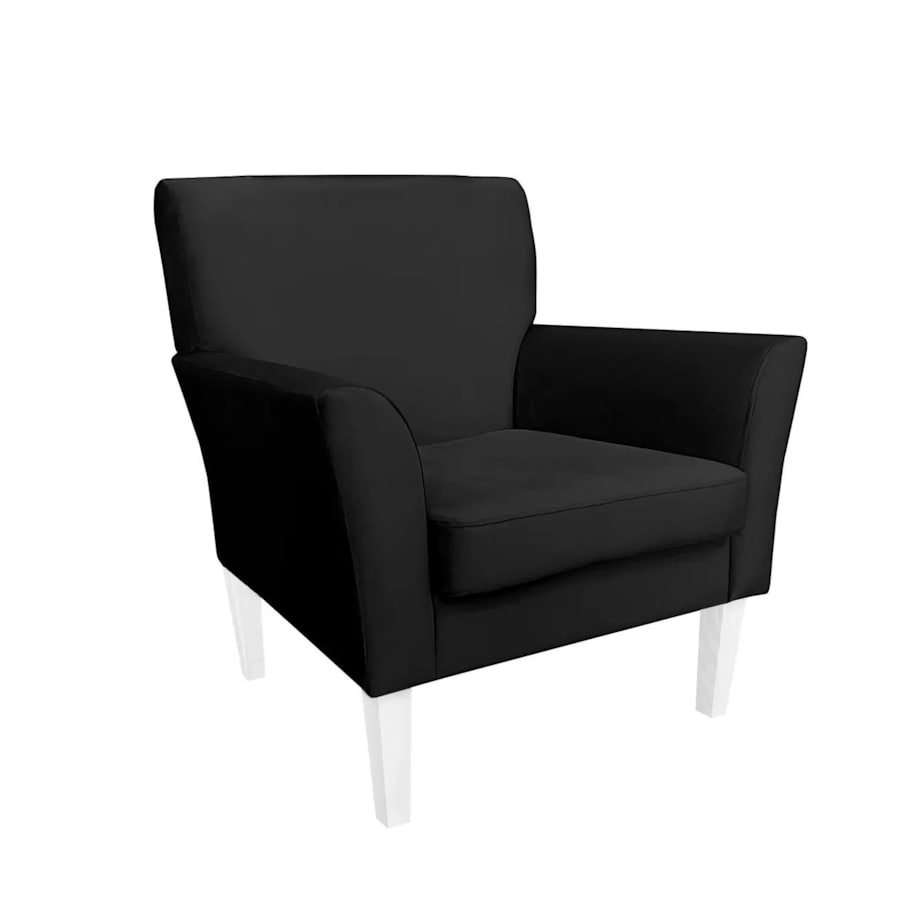 Fotel PIRO MG VELVET czarny