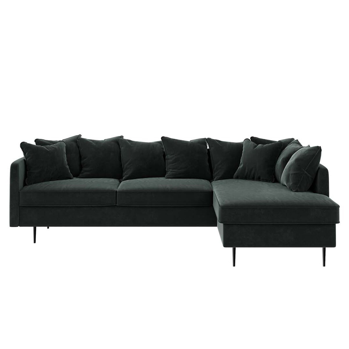 Esme Sofa narożna - ciemnoszara
