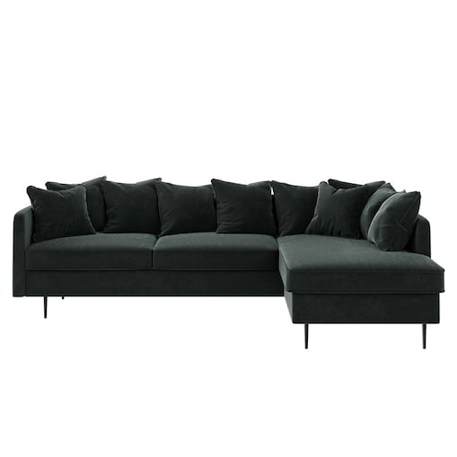 Esme Sofa narożna - ciemnoszara