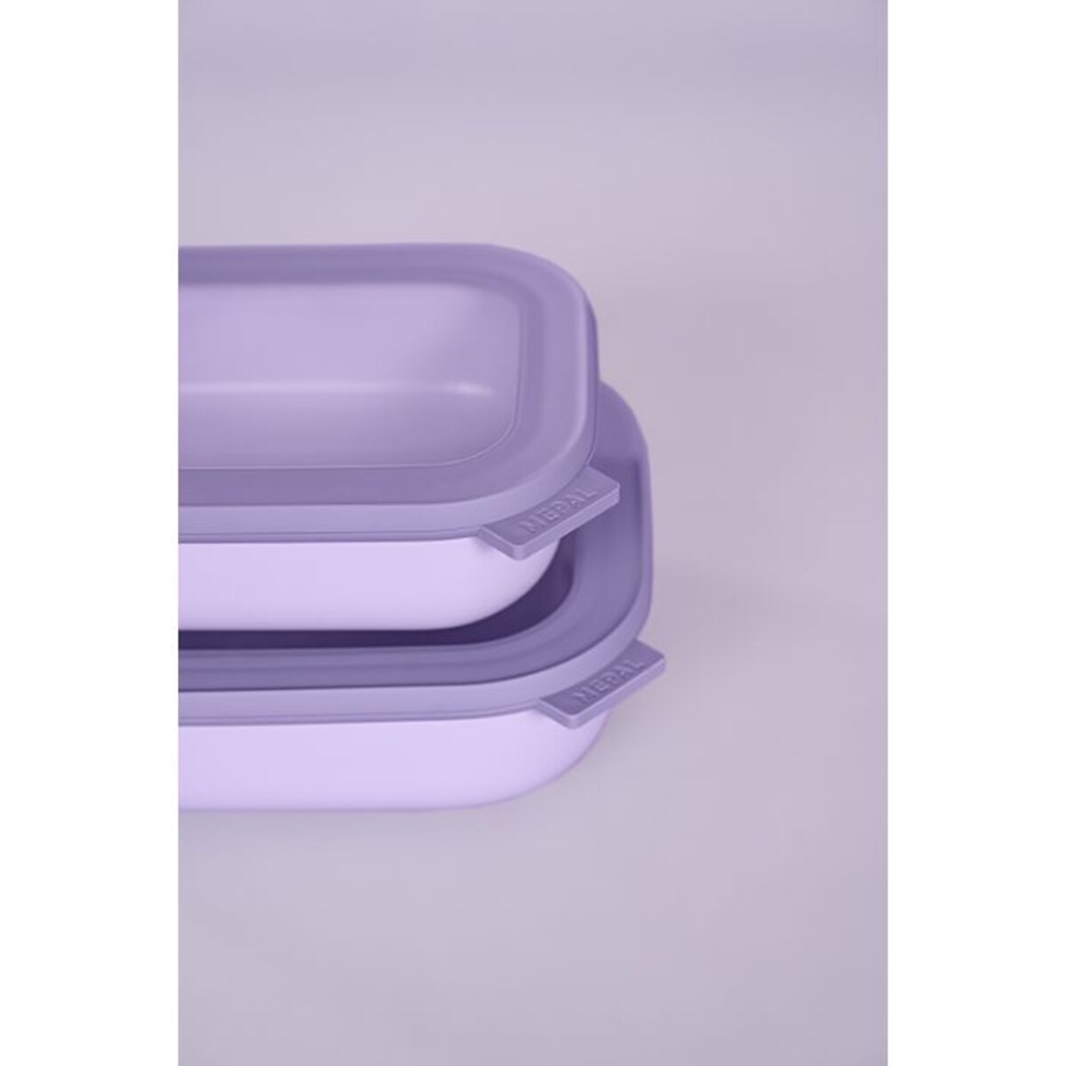 Zestaw 3 misek Cirqula prostokątna 500 1000 2000 Nordic Lilac 106270074600