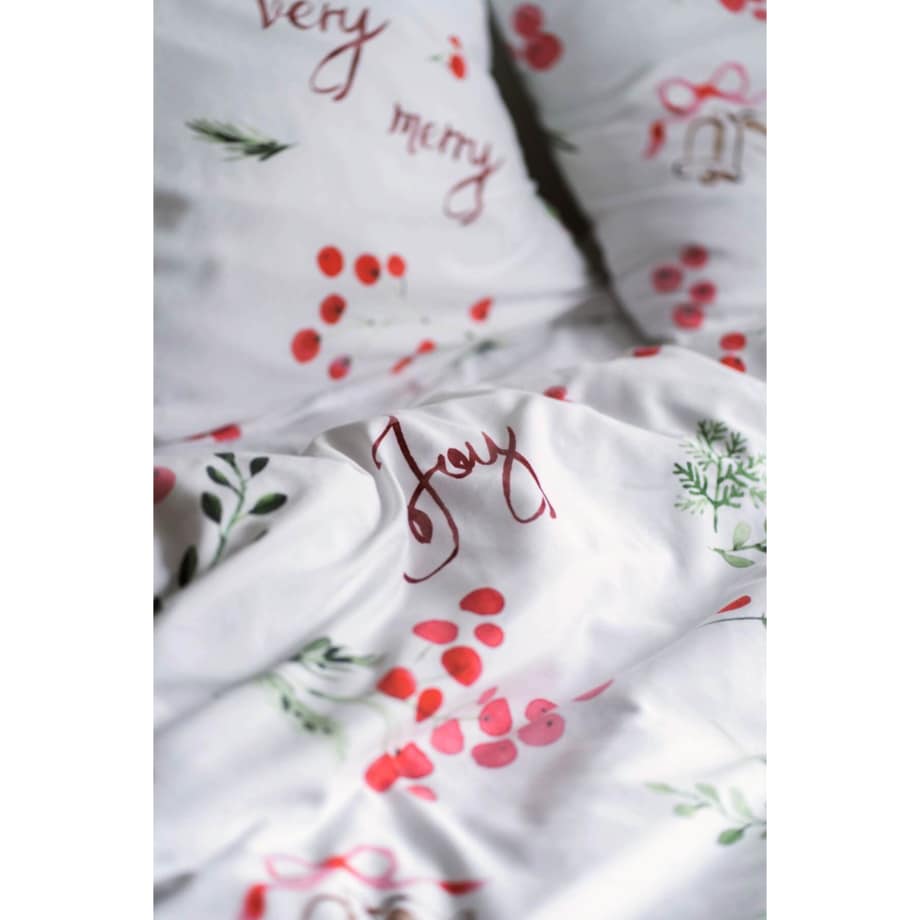 Pościel świąteczna Very merry 160x200 + 2x 50x70 cm