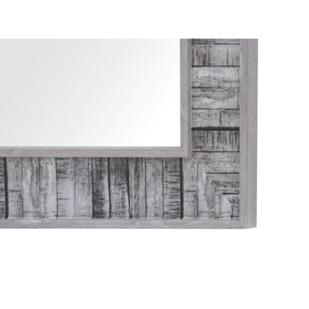 Lustro ścienne 50 x 130 cm szaro-białe ROSNOEN