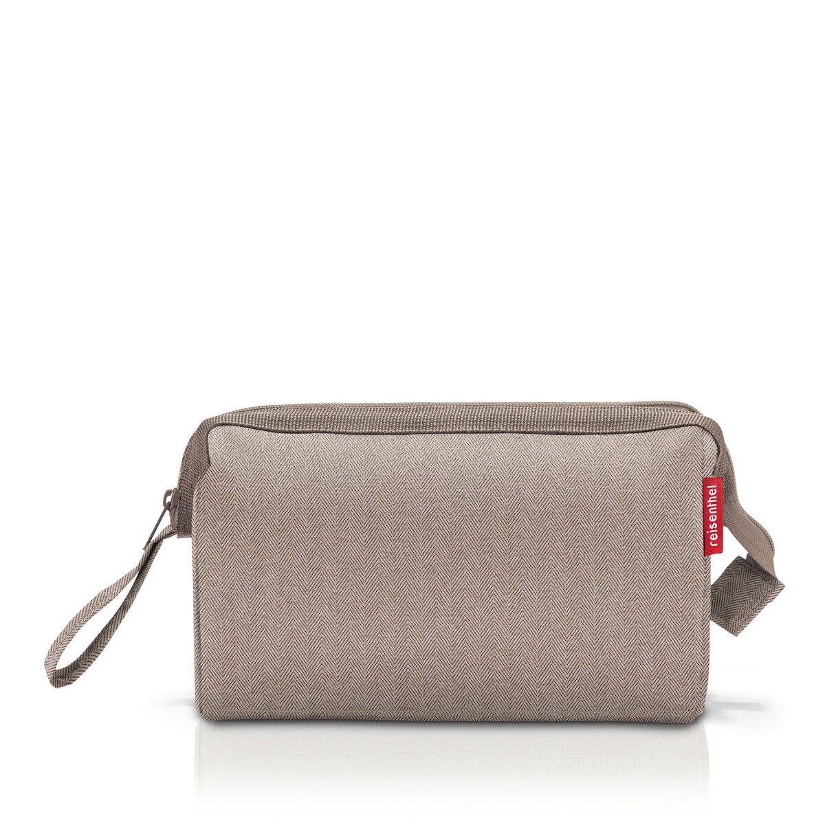 Kosmetyczka TRAVELCOSMETIC, herringbone mokka