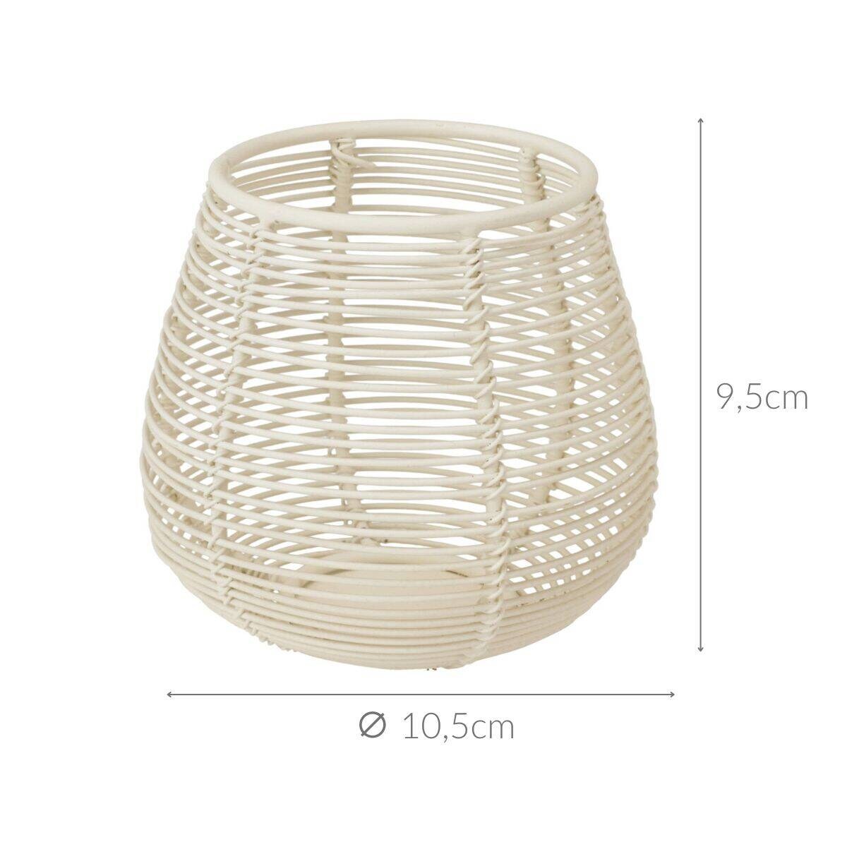 Świecznik na tealight, metalowy, 10 x 9 cm