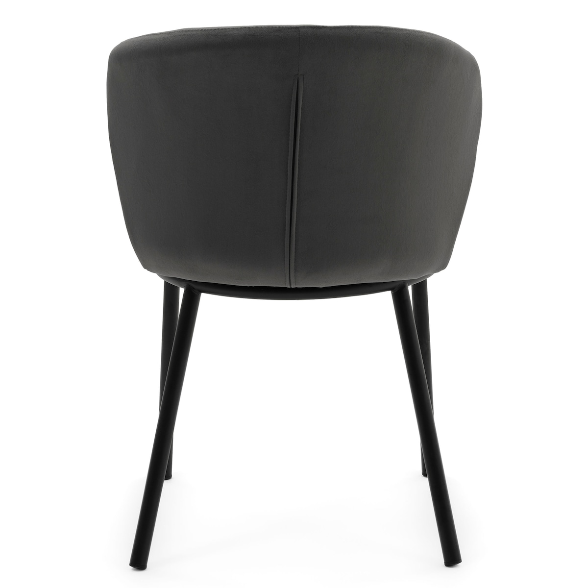 KRZESŁO TAPICEROWANE WELUROWE DO SALONU JADALNI GLAMOUR SZARE BARI