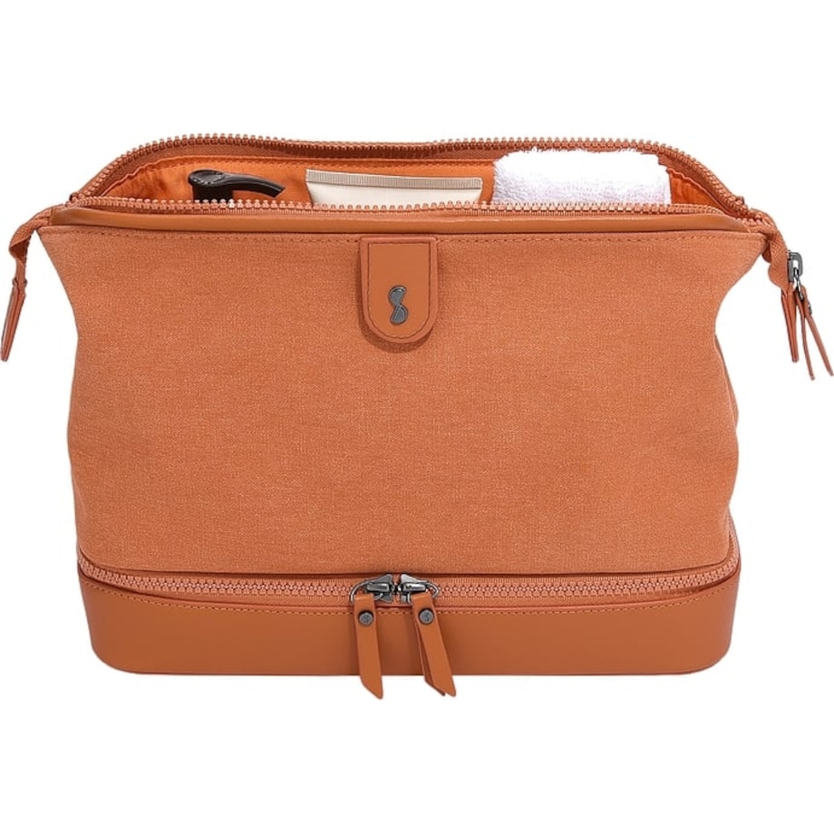 Kosmetyczka Stackers Canvas pomarańczowa