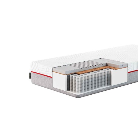 Mesonica Rosso - Materac kokosowy 120x200 h: 28 cm