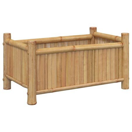 vidaXL Donica, 50x30x25 cm, bambusowa