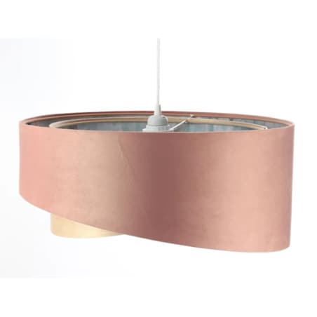Lampa wisząca ROSE GOLD różowa/beżowa