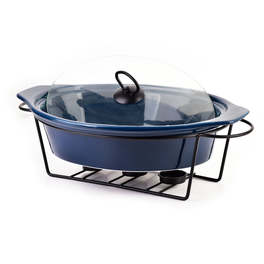 MODERN KITCHEN Naczynie z podgrzewaczem2,6L 34x25xh17cm