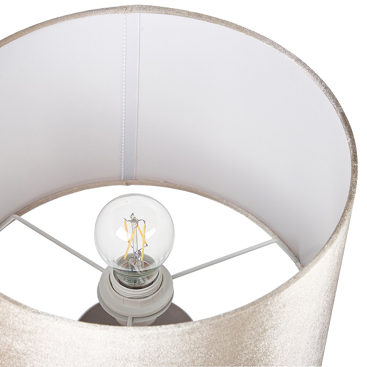 Lampa stołowa SANKURU Ceramika Złoty