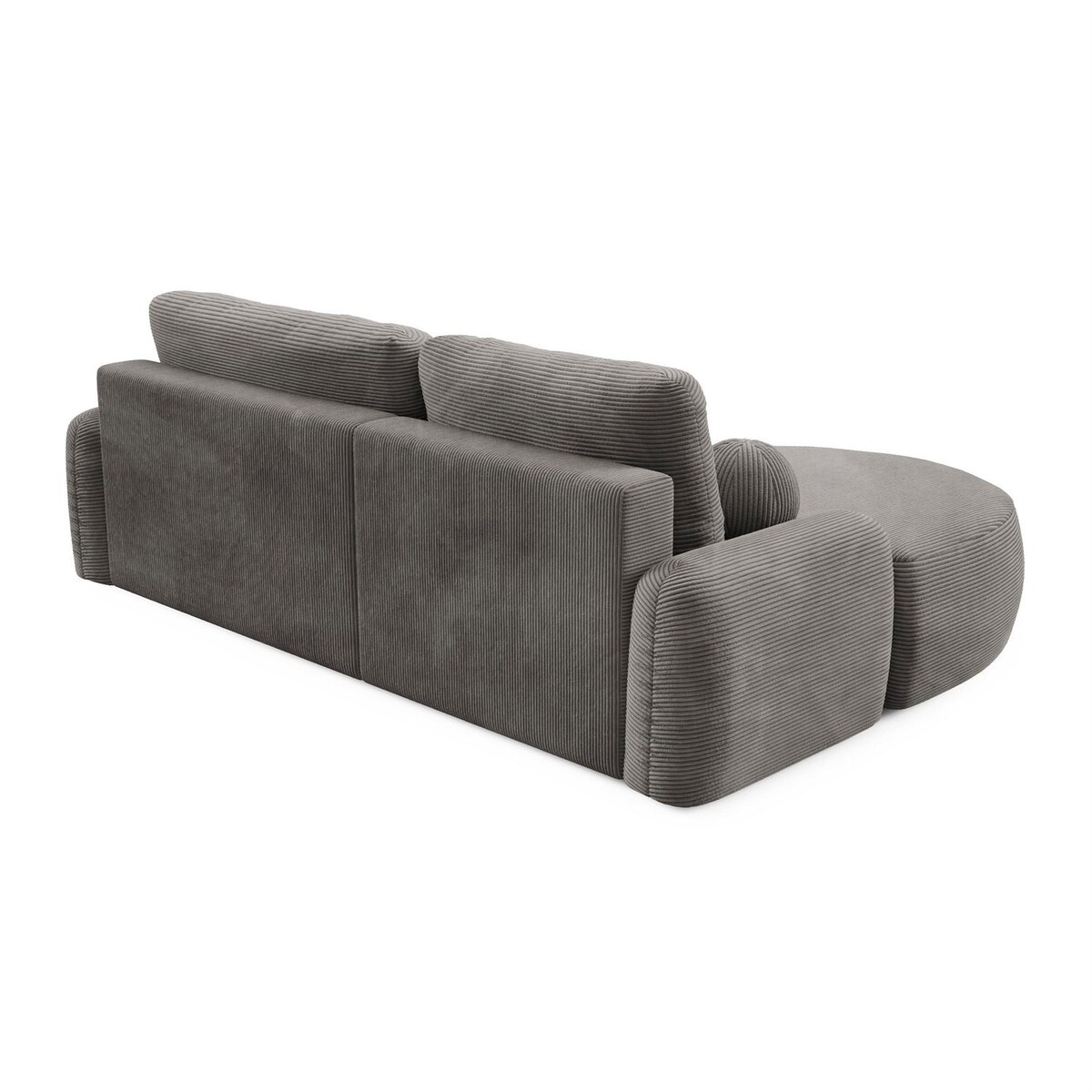 Zaokrąglony narożnik CLEO II z funkcją spania, wersja lewa, Poso 115