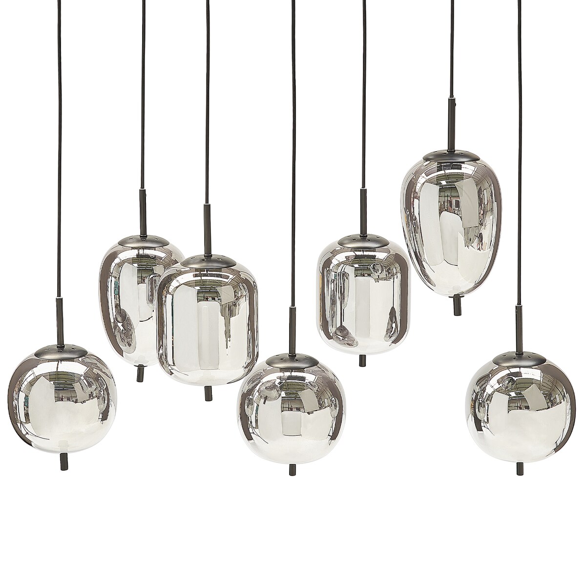 Lampa wisząca TARLO Szkło Mosiężny