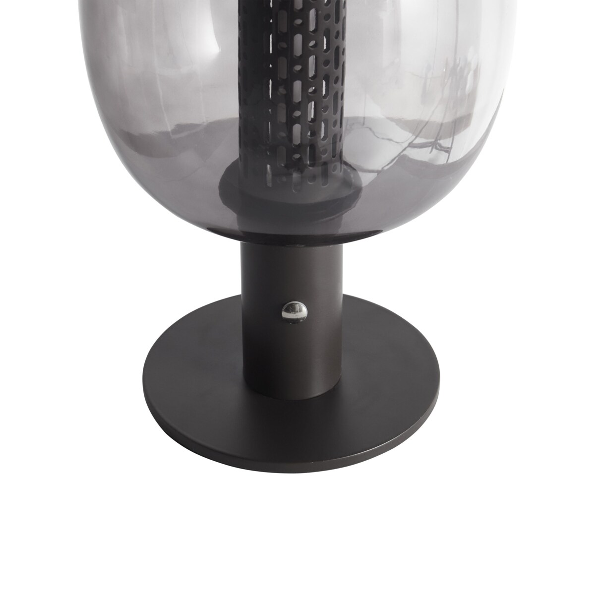 Bezprzewodowa lampa stołowa LED BOJO Ze ściemniaczem Metal Czarny