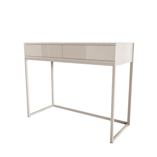 Konsola BLANCO GLAMOUR kaszmir na stelażu kaszmir, push-to-open