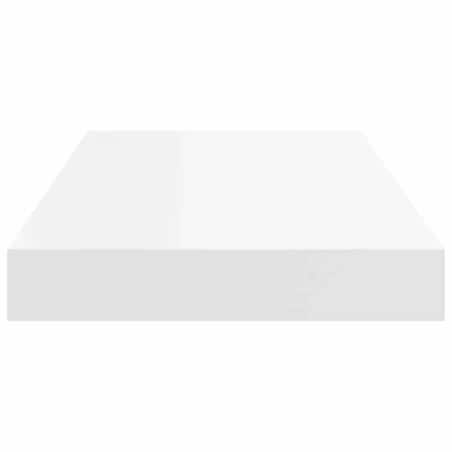 vidaXL Półka ścienna, biała, 50 x 23 x 3,8 cm, MDF