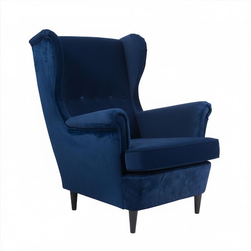 Fotel uszak Velvet Ocean